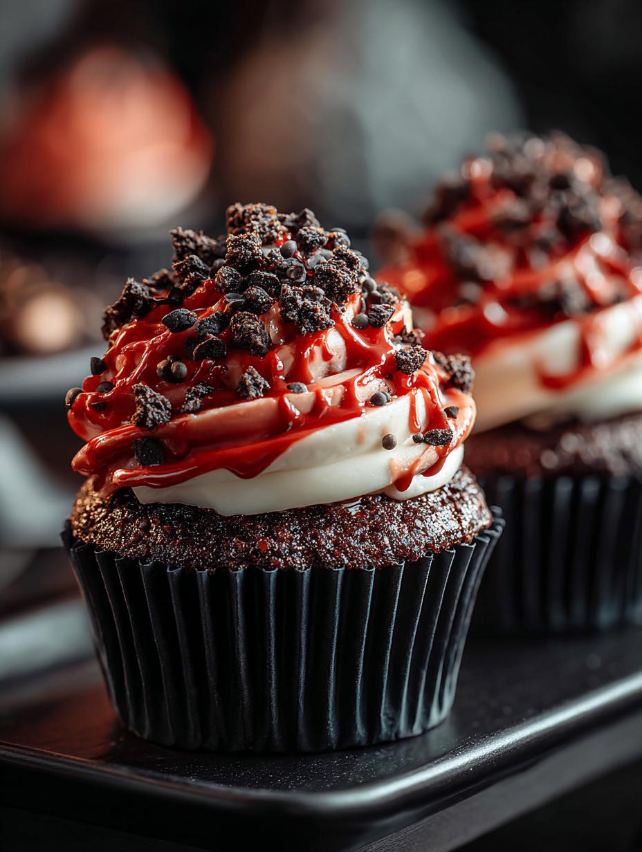 Goth Cupcakes: 5 Sinister Treats for Halloween Celebrations - Goth Cupcakes - main visual representation