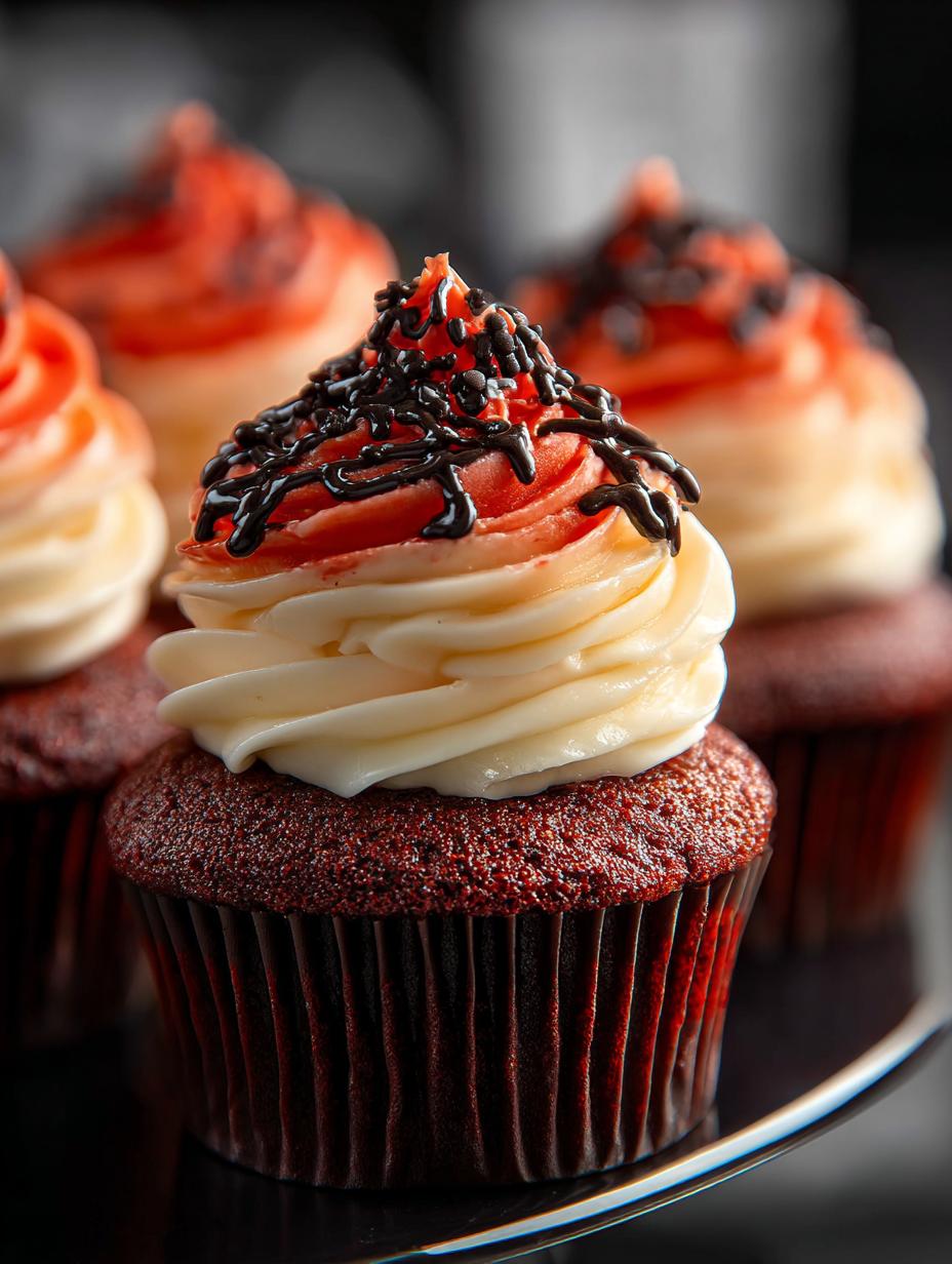 Goth Cupcakes: 5 Sinister Treats for Halloween Celebrations - Goth Cupcakes - additional detail