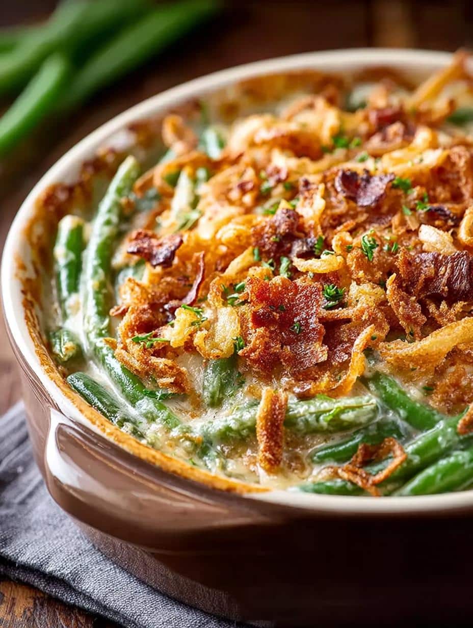 Green Bean Casserole: 5 Reasons to Love This Classic Dish - Green Bean Casserole - additional detail