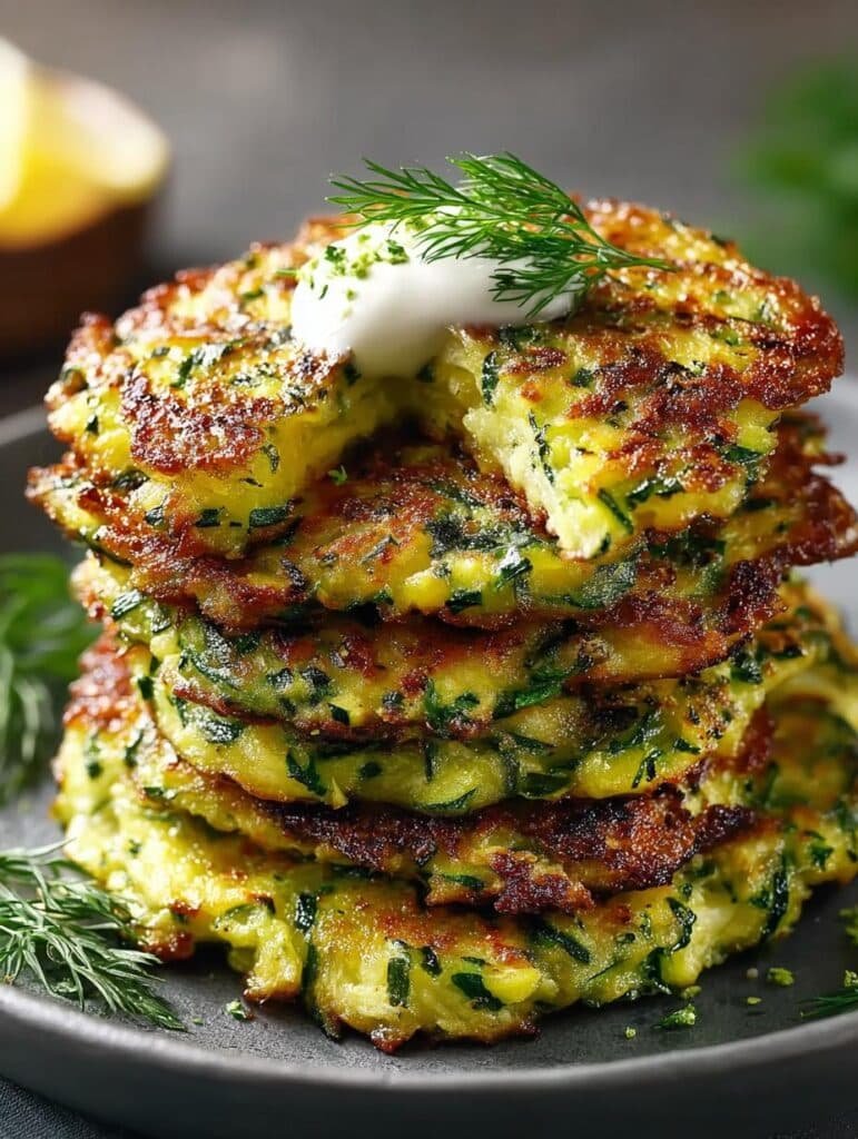 Healthy Zucchini Fritters