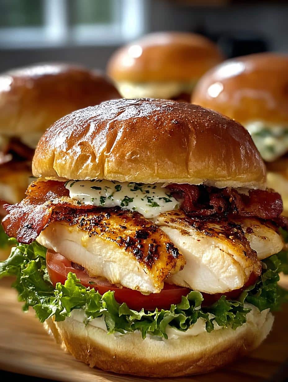 Savory Honey Dijon Chicken Sandwiches for Dinners - Honey Dijon Chicken Sandwiches - main visual representation