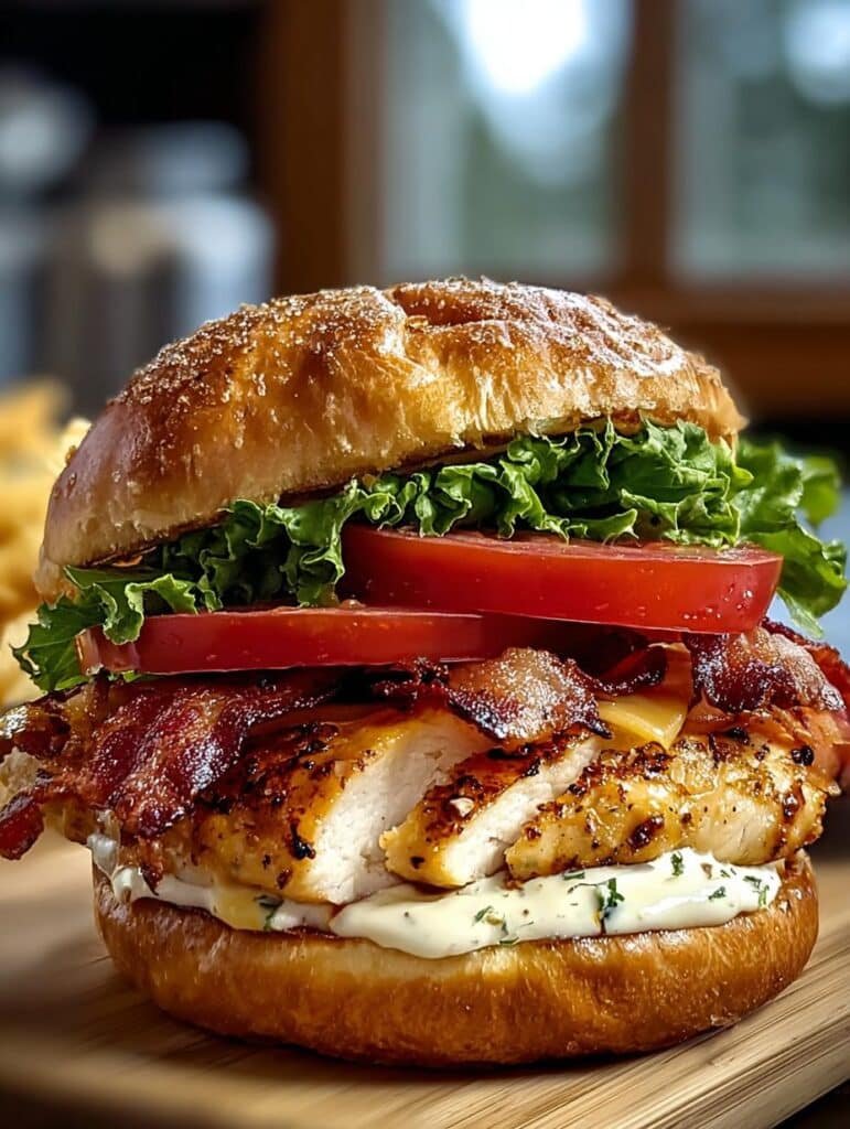 Honey Dijon Chicken Sandwiches