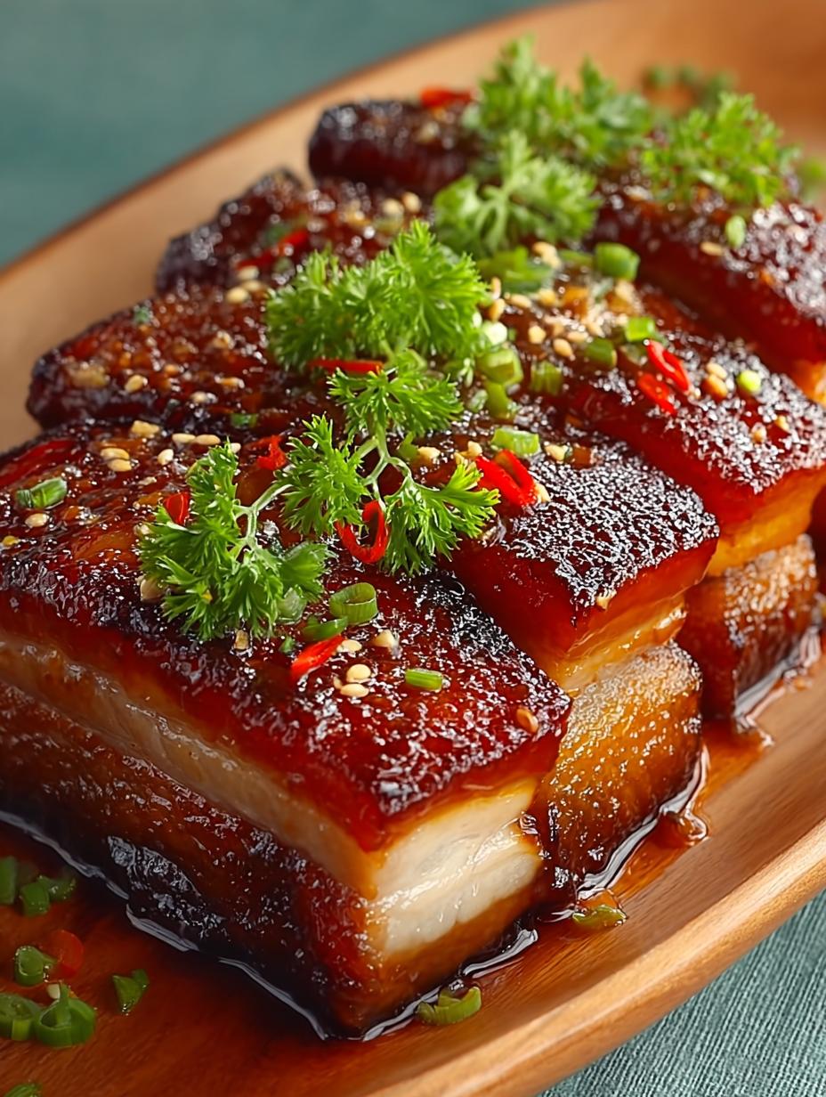 Honey Glazed Pork Belly
