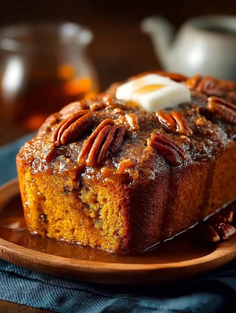 Irresistible Pumpkin Pecan Bread