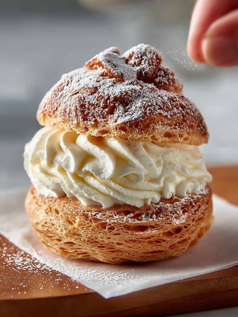 Irresistibly Cream Puff with