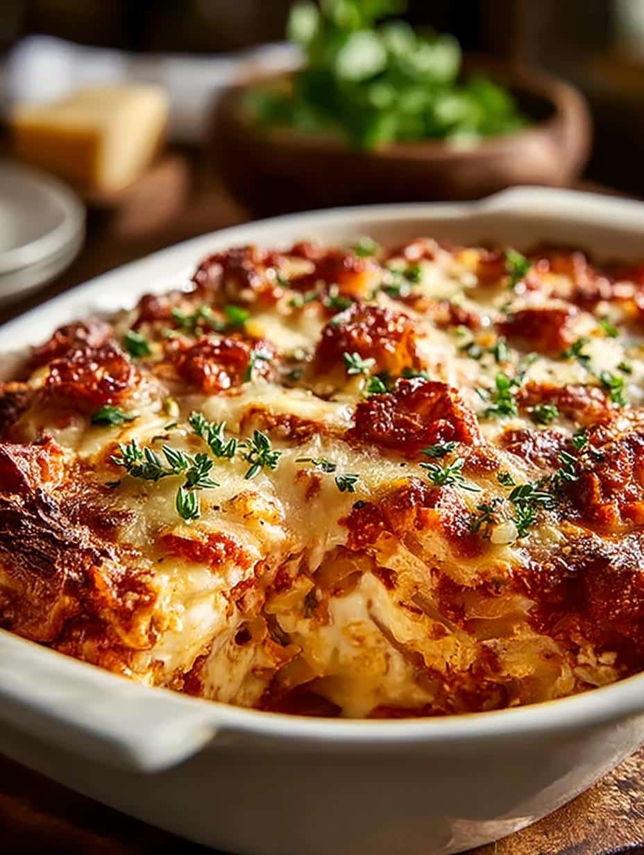 Keto Chicken Parmesan Casserole: 6 Comforting Ingredients 1 Keto Chicken Parmesan Casserole