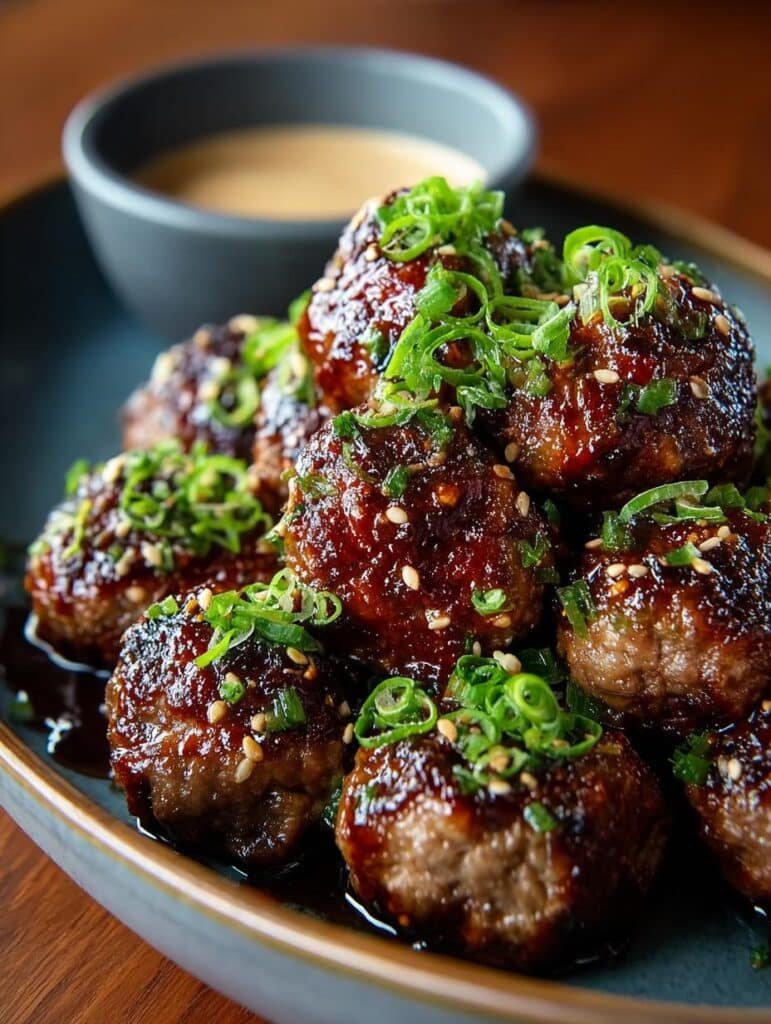 Korean Bbq Meatballs