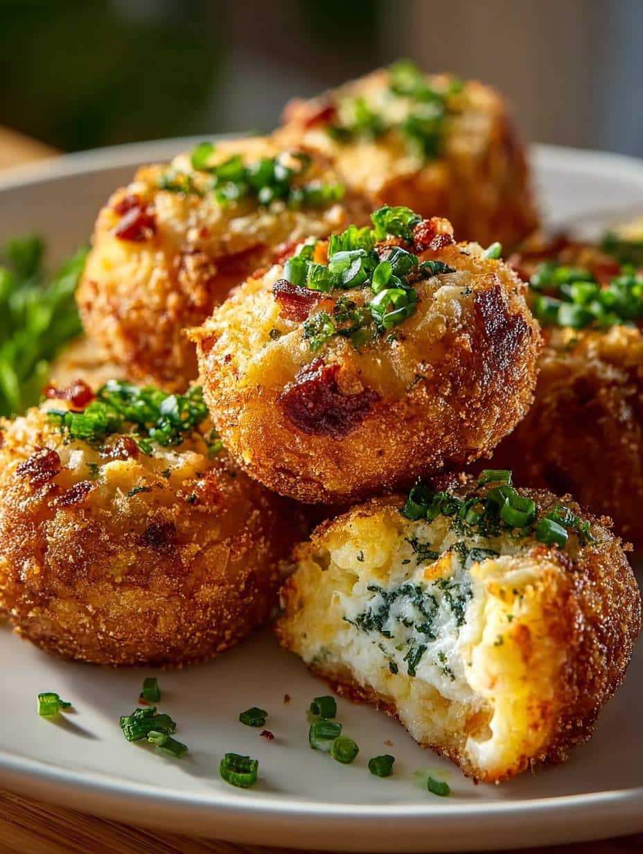 Loaded Mashed Potato Bites: 24 Crispy Delights - Loaded Mashed Potato Bites - main visual representation