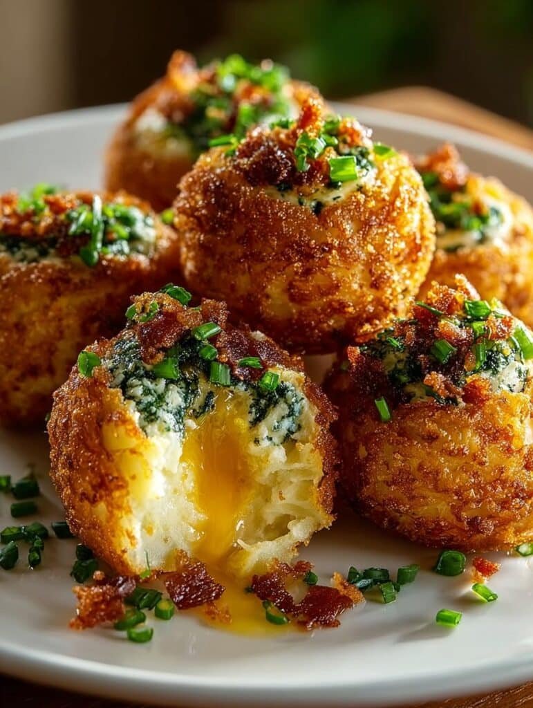 Loaded Mashed Potato Bites