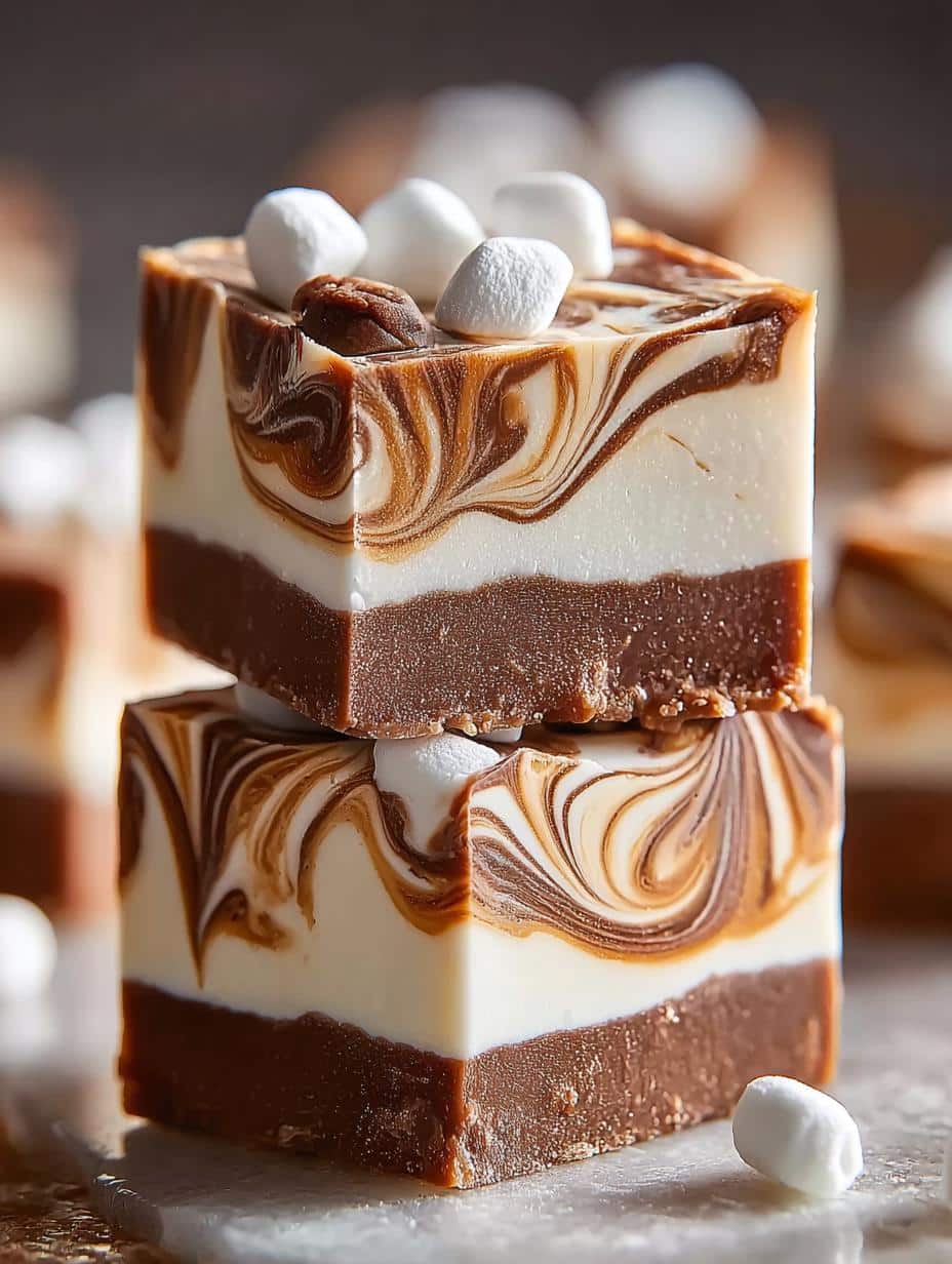 Delicious Marshmallow Swirl Fudge: 16 Irresistible Treats 1 Marshmallow Swirl Fudge