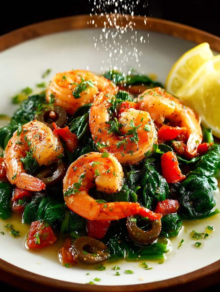 Mediterranean Shrimp with Spinach: 5 Bold Steps to Delight - Mediterranean Shrimp with Spinach - main visual representation