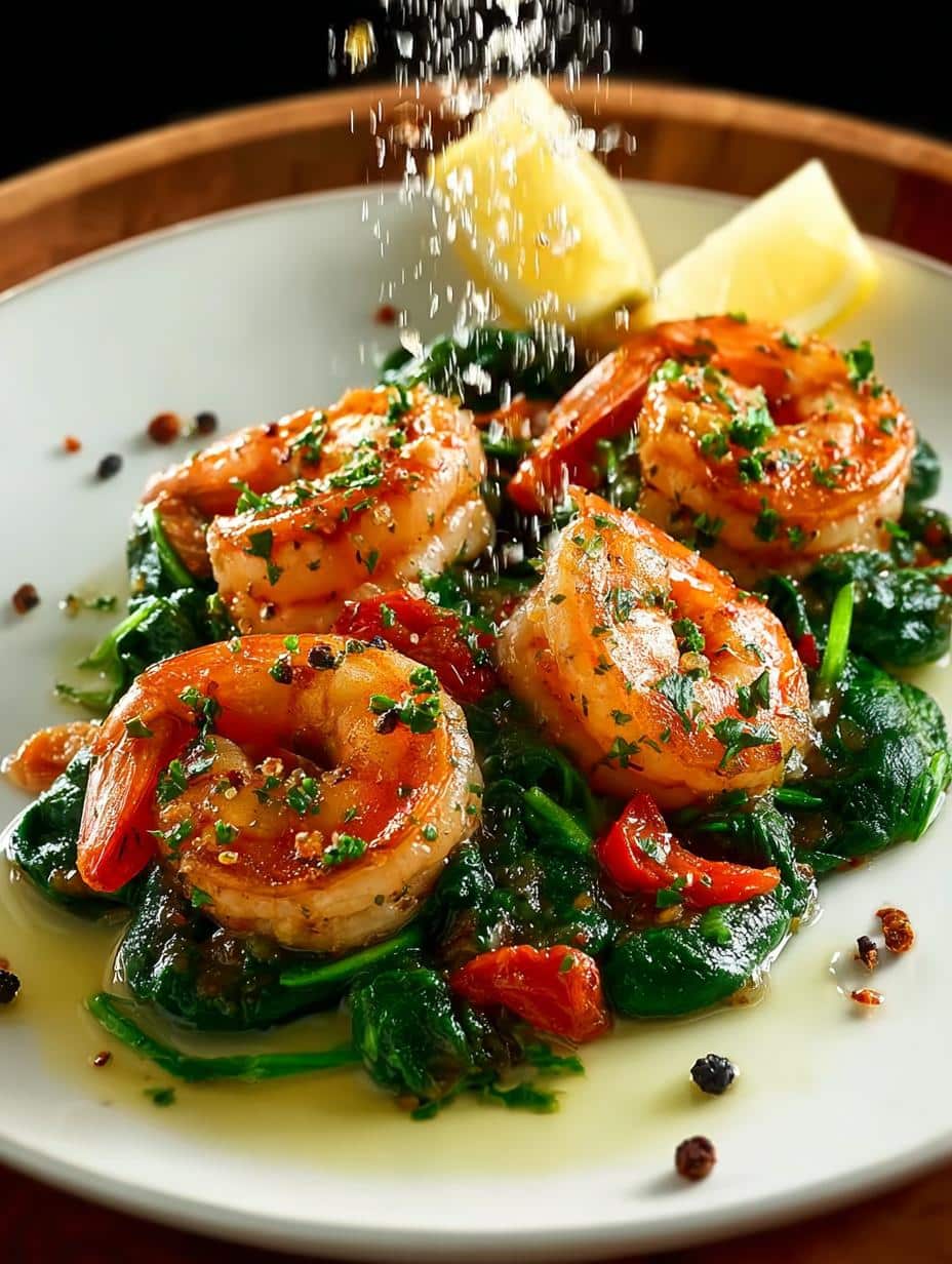 Mediterranean Shrimp with Spinach: 5 Bold Steps to Delight - Mediterranean Shrimp with Spinach - additional detail