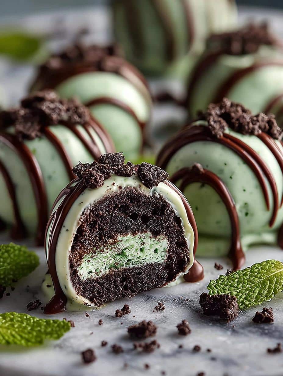 Mint Oreo Truffles Bake: 7 Irresistible Treats to Enjoy - Mint Oreo Truffles Bake - additional detail