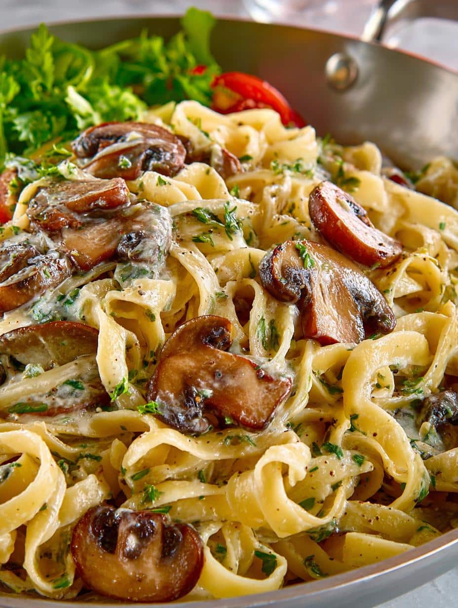 Mushroom Pasta: 6 Irresistible Ways to Enjoy This Comfort Dish 3 Mushroom Pasta: 6 Irresistible Ways to Enjoy This Comfort Dish - Mushroom Pasta - additional detail