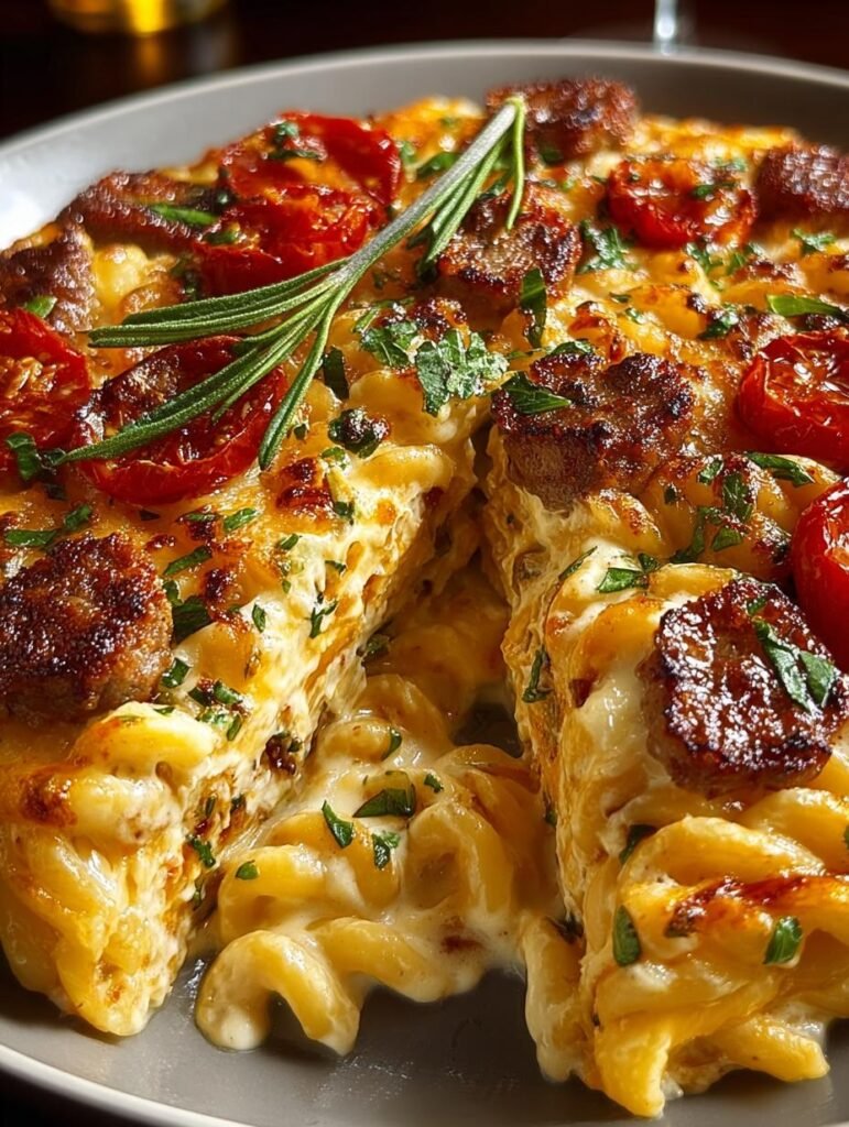 One Pan White Cheddar