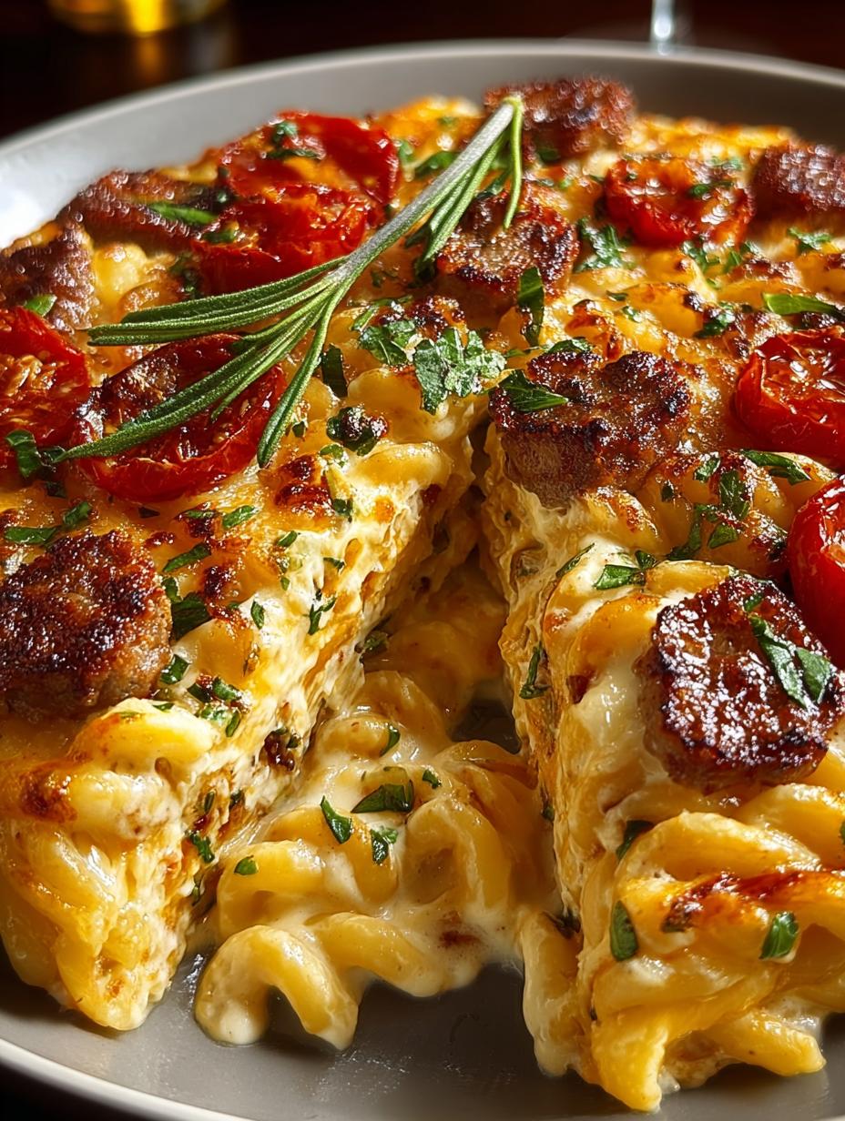 One Pan White Cheddar