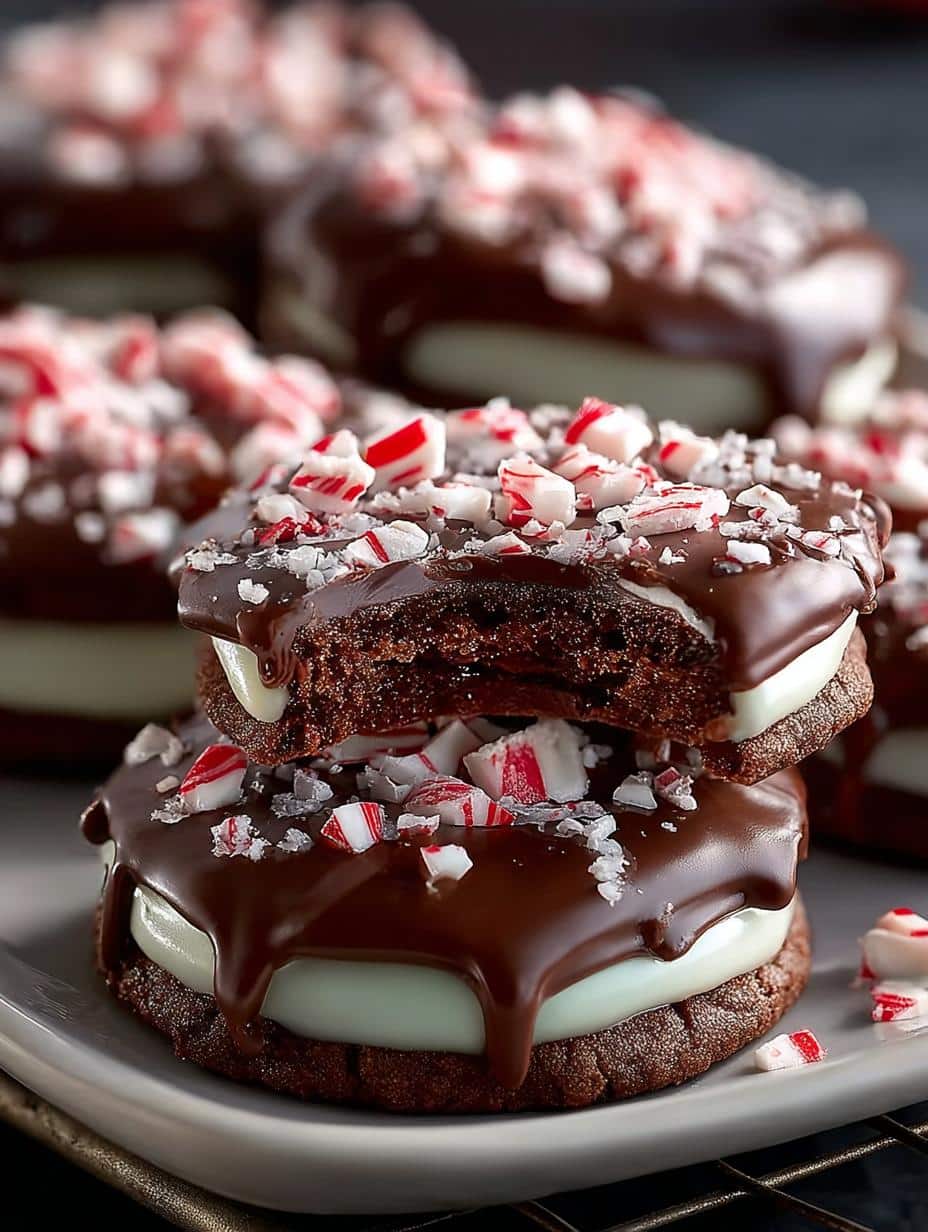 Delicious Peppermint Bark Cookies for the Holidays - Peppermint Bark Cookies - main visual representation