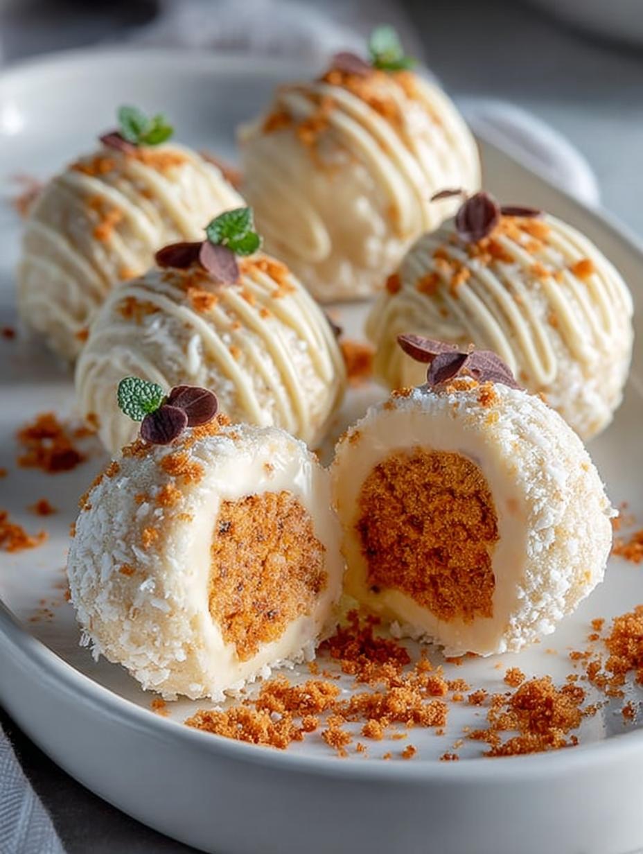 Pumpkin Pie Cheesecake Balls