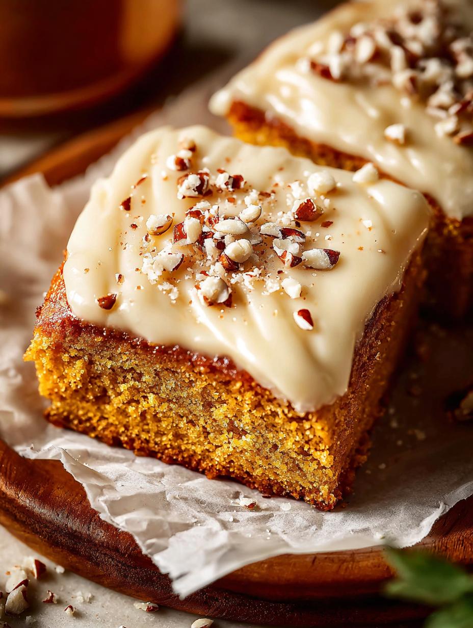 Pumpkin Sheet Cake: 7 Reasons to Fall in Love - Pumpkin Sheet Cake - additional detail