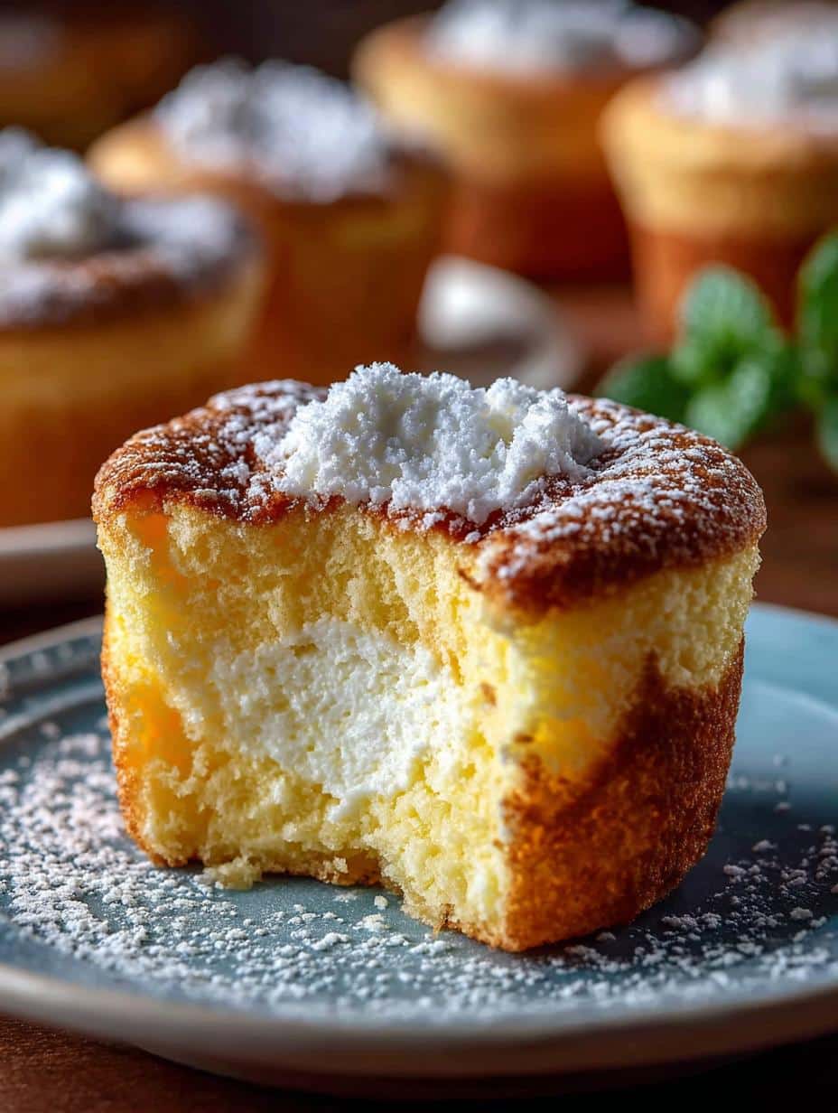 Recipe for Fluffy Japanese Cotton Cheesecake Cupcakes 3 Recipe for Fluffy Japanese Cotton Cheesecake Cupcakes - Recipe - additional detail