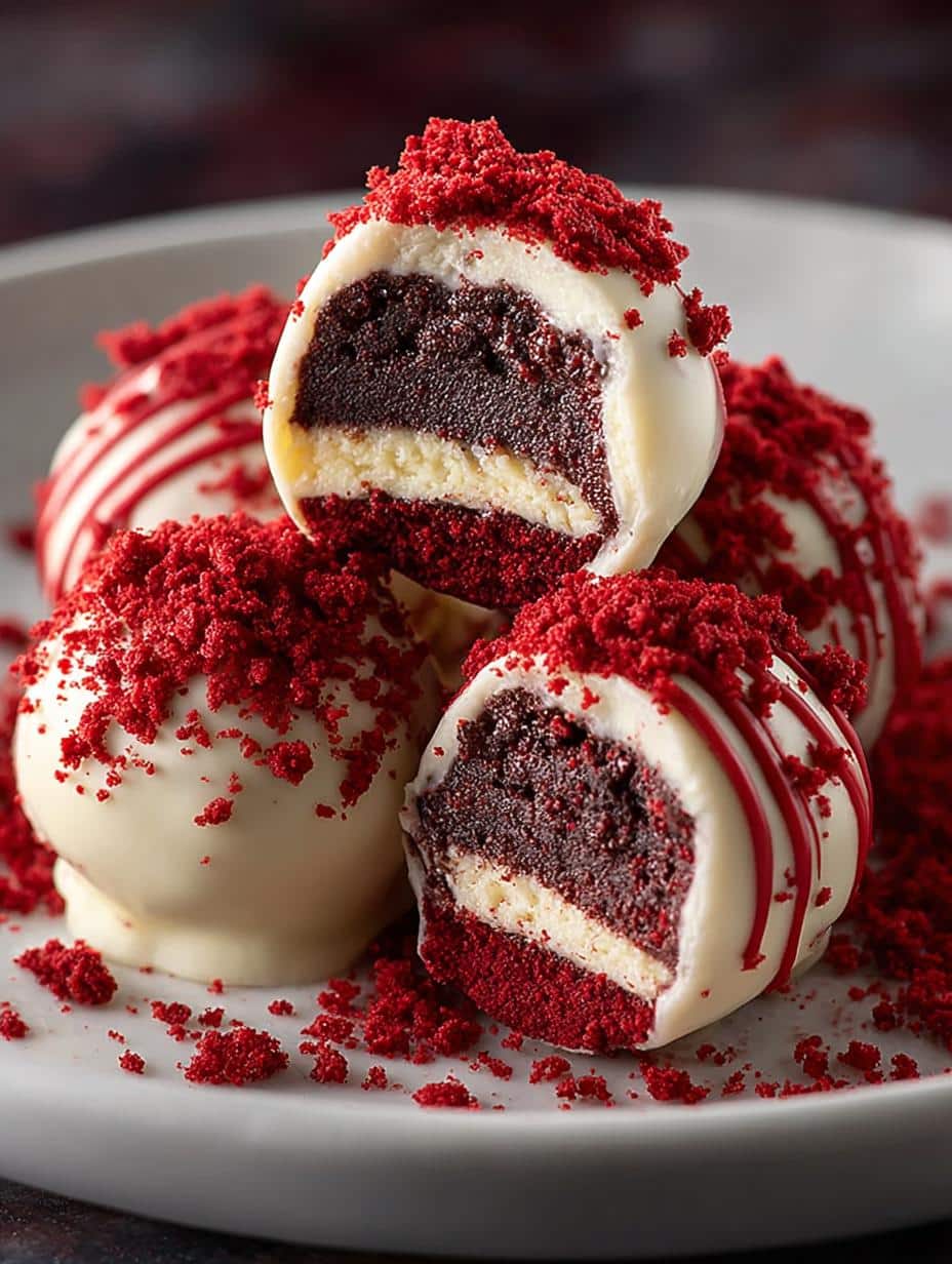 Red Velvet Oreo Truffles: 24 Irresistible Treats 1 Red Velvet Oreo Truffles
