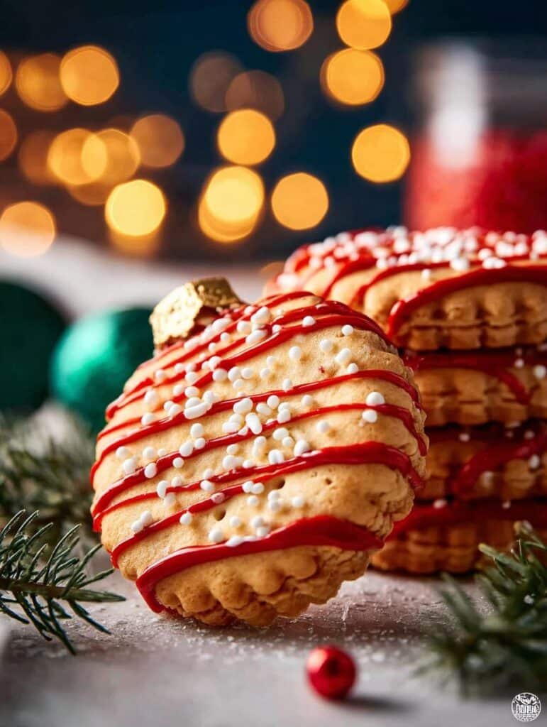 Ritz Cracker Christmas Ornaments