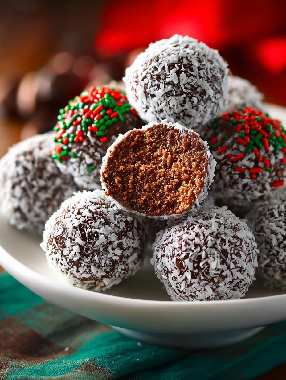 Rum Balls: 5 Easy No-Bake Recipes for Festive Treats - Rum Balls - main visual representation