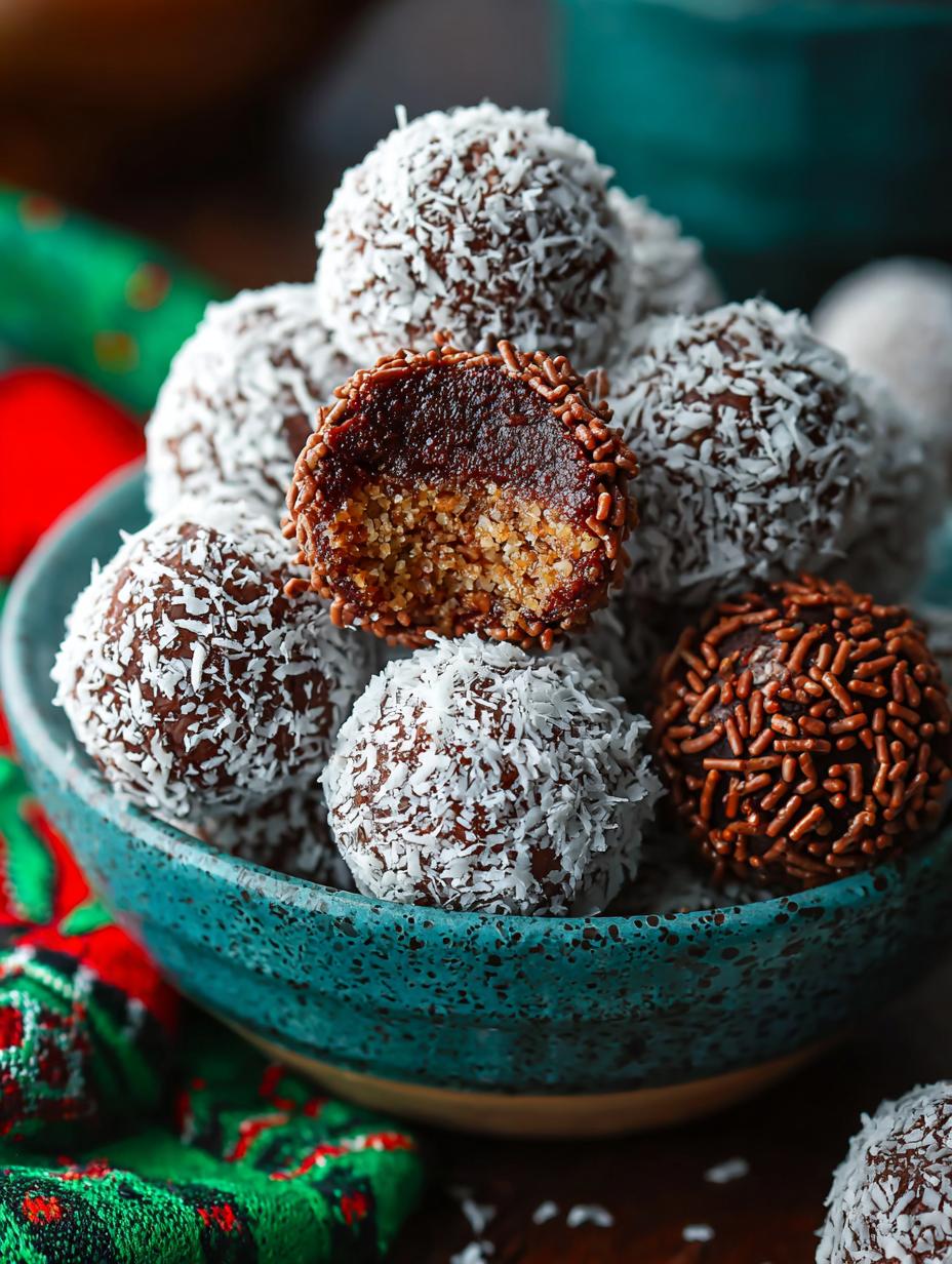 Rum Balls: 5 Easy No-Bake Recipes for Festive Treats - Rum Balls - additional detail