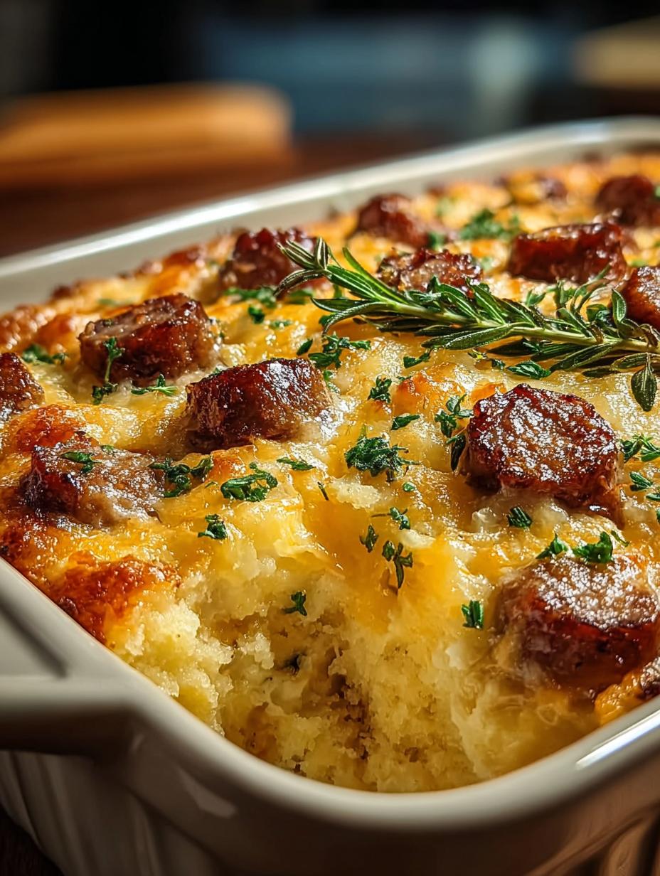Delicious Sausage Grits Casserole for Family Breakfast - Sausage Grits Casserole - main visual representation