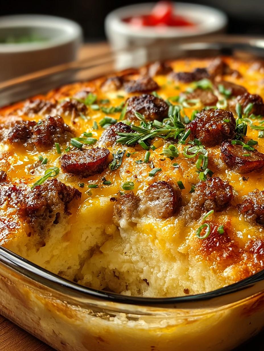 Delicious Sausage Grits Casserole for Family Breakfast - Sausage Grits Casserole - additional detail