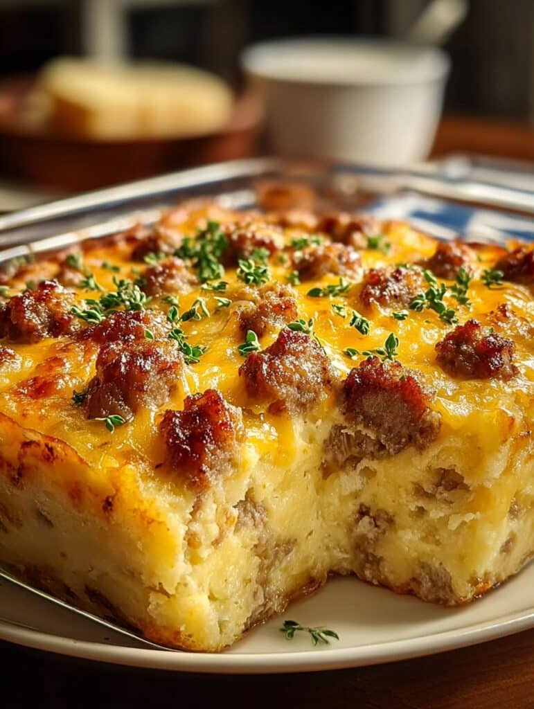 Sausage Grits Casserole