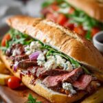 Sirloin Steak Sandwich with