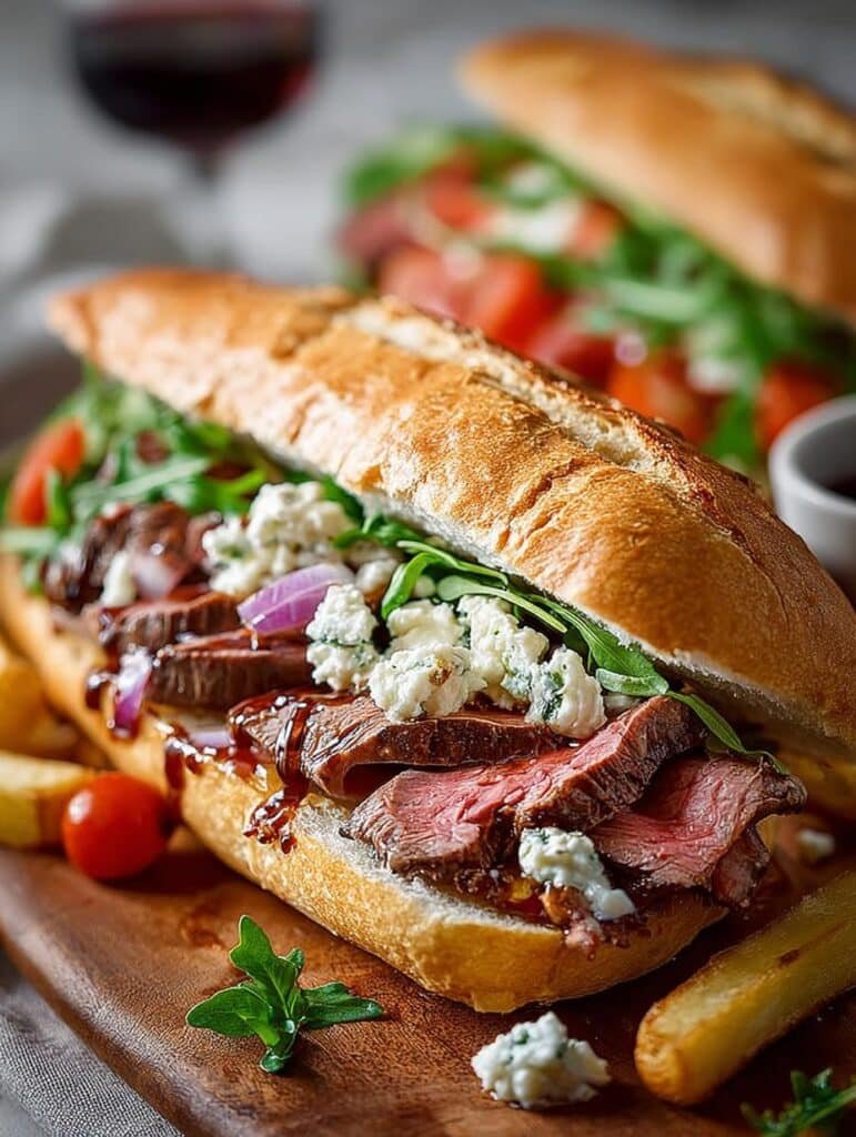 Sirloin Steak Sandwich with