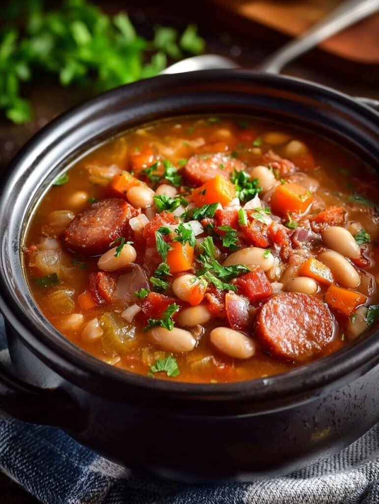 Slow Cooker Cajun Bean