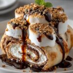 Smores Rolls Sweet Treat