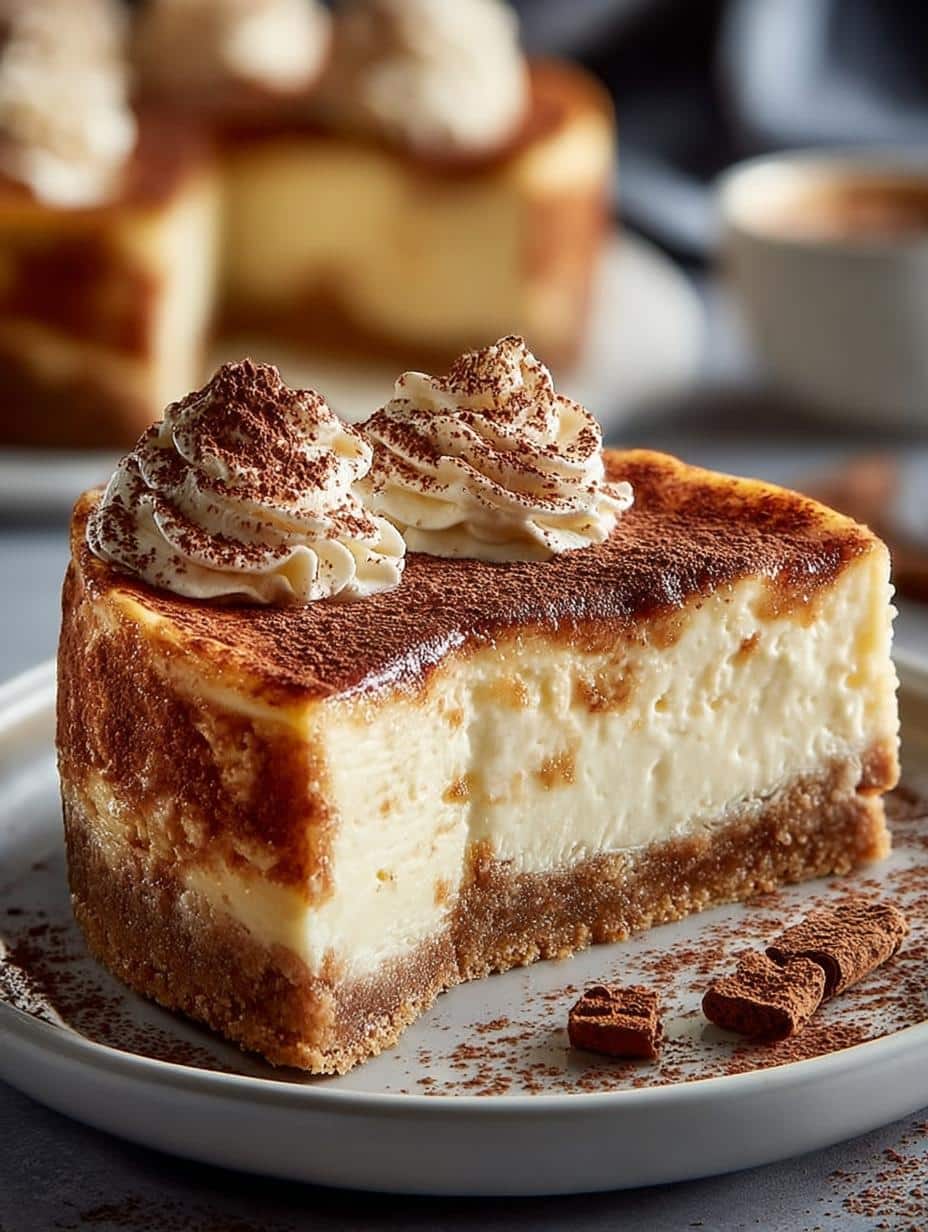Indulge in 10 Layers of Snickerdoodle Cheesecake 2 Indulge in 10 Layers of Snickerdoodle Cheesecake - Snickerdoodle Cheesecake - main visual representation
