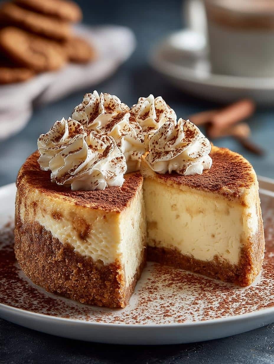 Indulge in 10 Layers of Snickerdoodle Cheesecake 3 Indulge in 10 Layers of Snickerdoodle Cheesecake - Snickerdoodle Cheesecake - additional detail