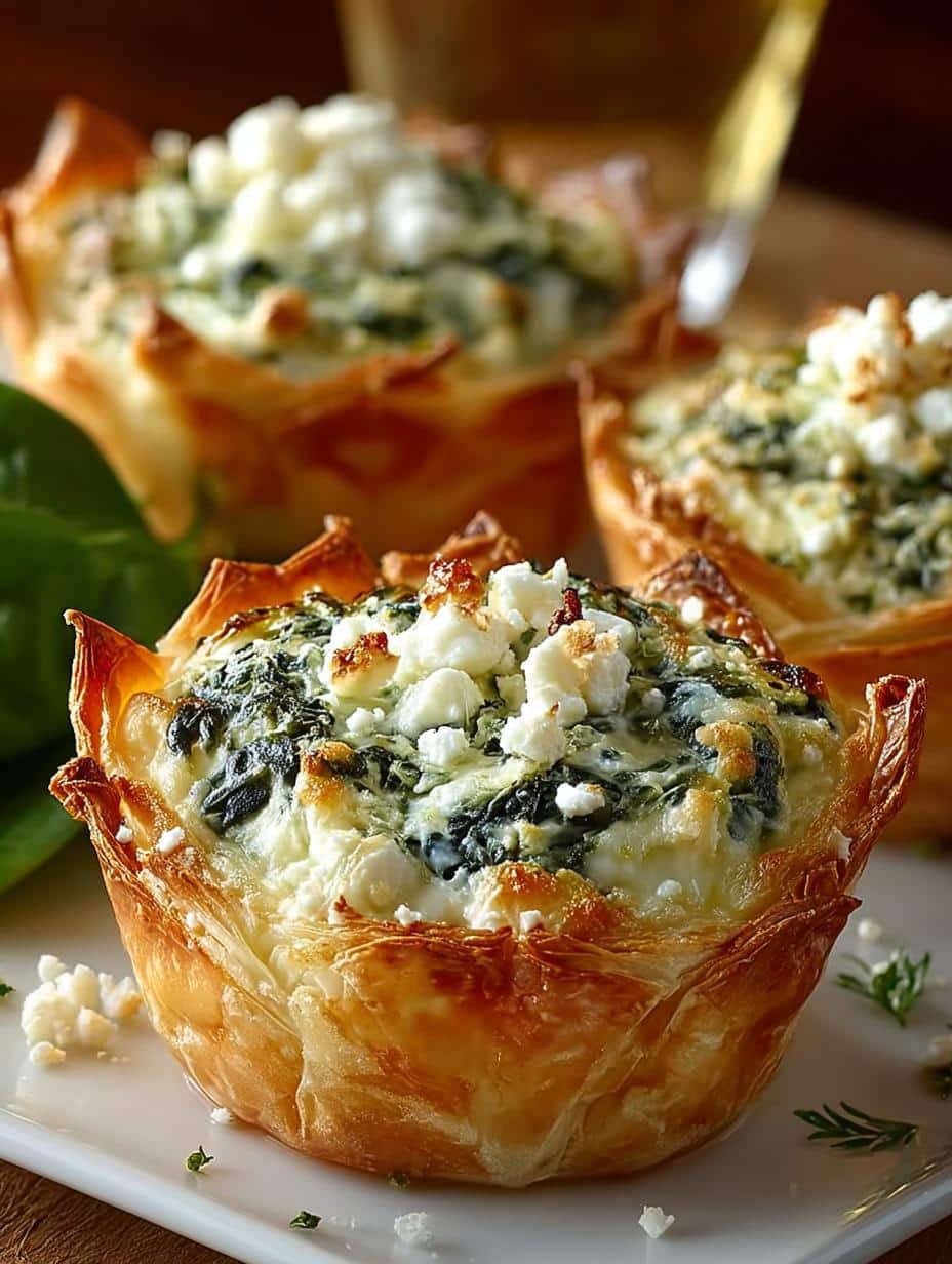 Delicious Spinach Artichoke Dip Cups for Every Occasion 3 Delicious Spinach Artichoke Dip Cups for Every Occasion - Spinach Artichoke Dip Cups - additional detail