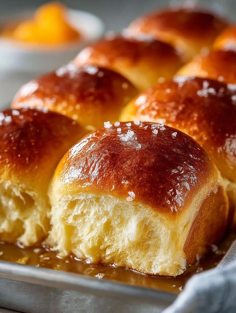 Sweet Potato Dinner Rolls