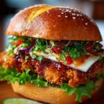 Thai Fried Chicken Sandwich: 4 Steps to Crispy Perfection 2 Thai Fried Chicken Sandwich