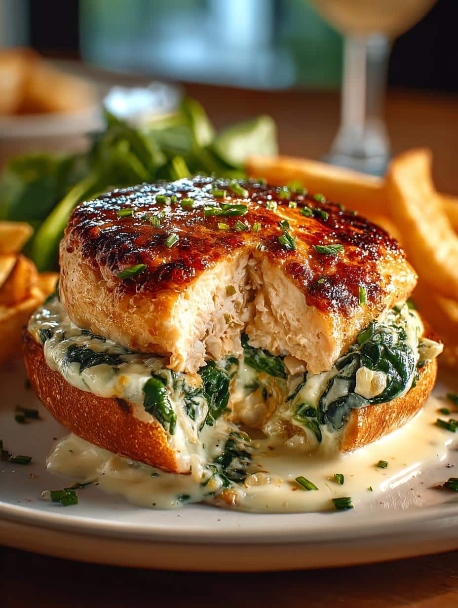 White Cheddar Spinach Chicken: 5 Delicious Ways to Enjoy 2 White Cheddar Spinach Chicken: 5 Delicious Ways to Enjoy - White Cheddar Spinach Chicken - main visual representation