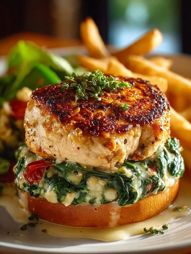 White Cheddar Spinach Chicken
