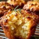Apple Cheddar Muffins with