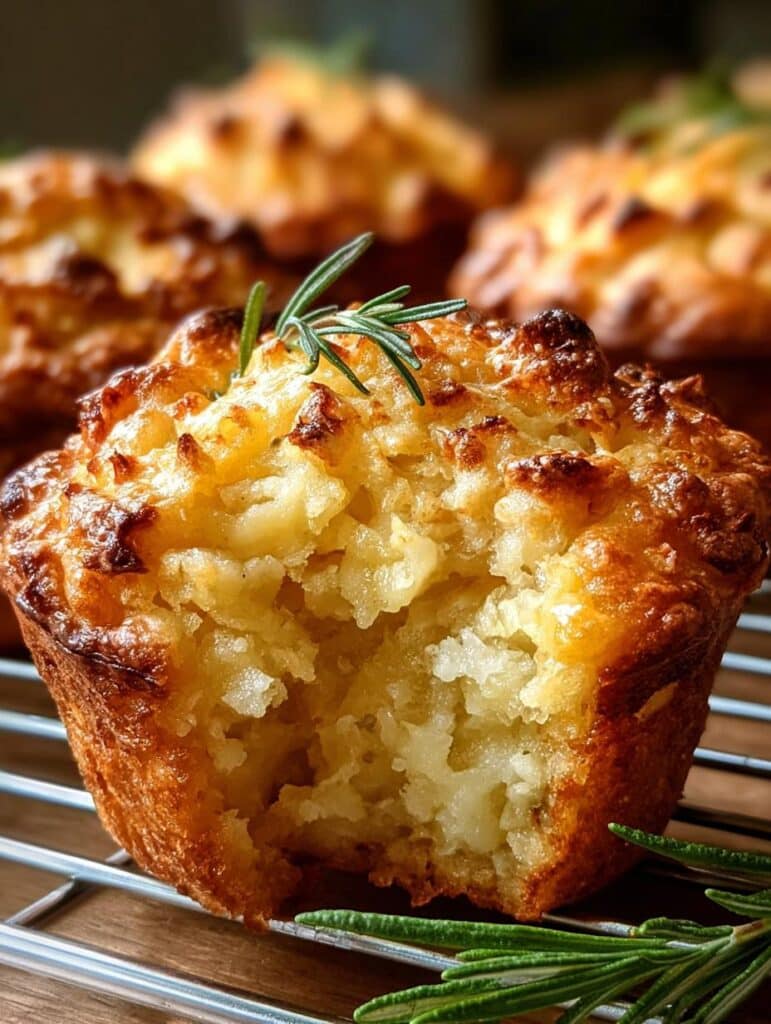 Apple Cheddar Muffins with