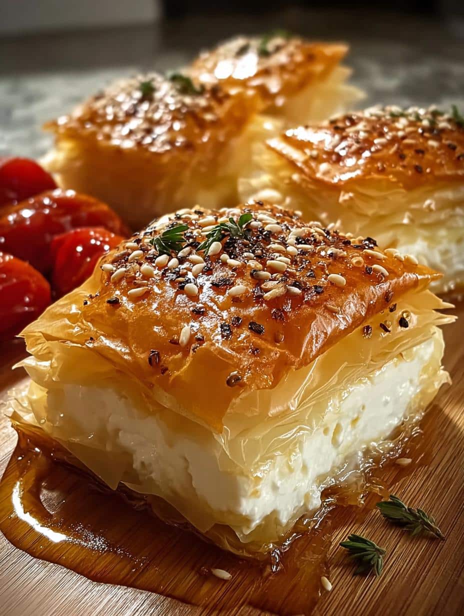 Crispy Baked Feta Bites Phyllo for Effortless Entertaining - Baked Feta Bites Phyllo - main visual representation
