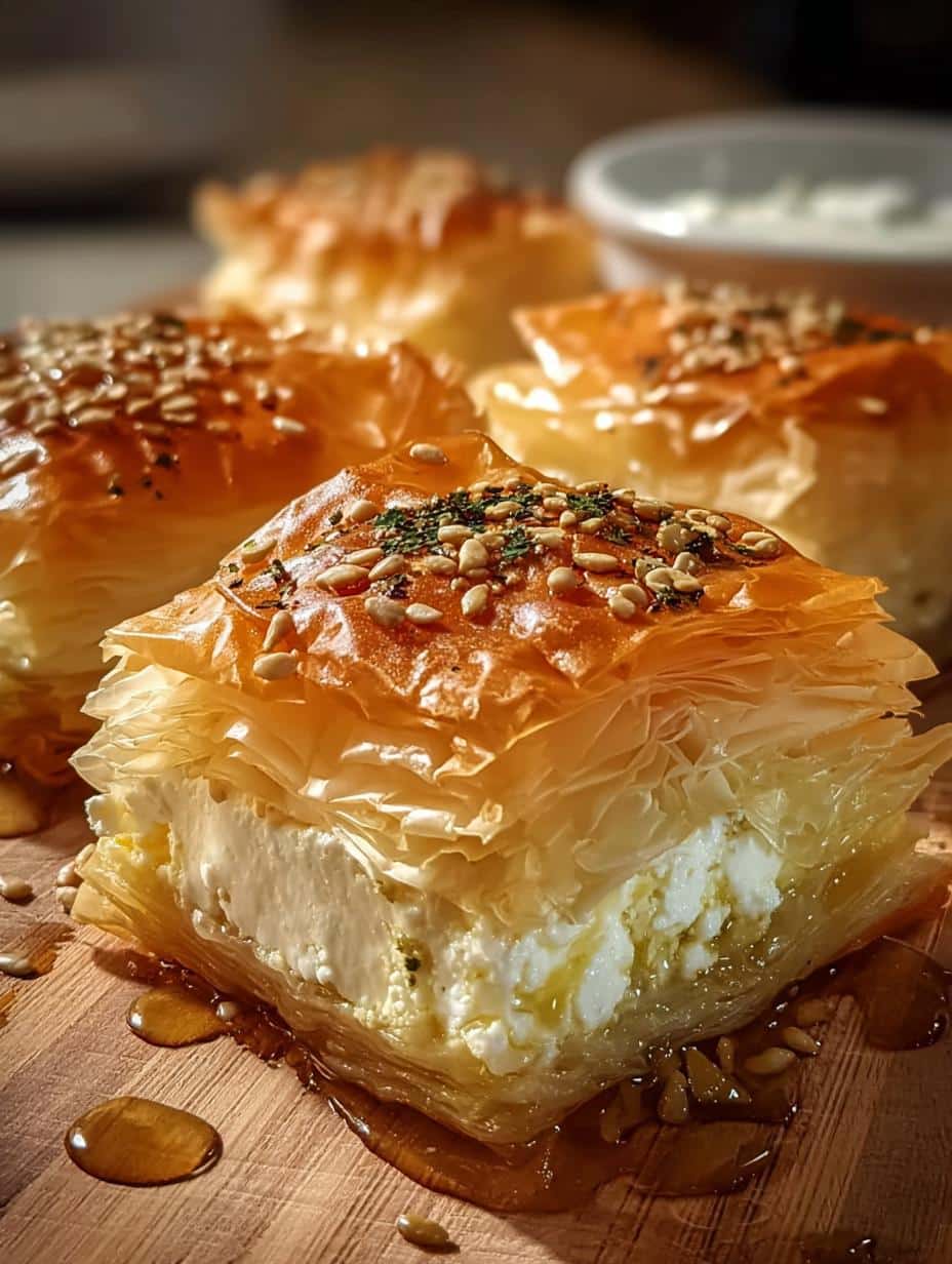 Crispy Baked Feta Bites Phyllo for Effortless Entertaining - Baked Feta Bites Phyllo - additional detail