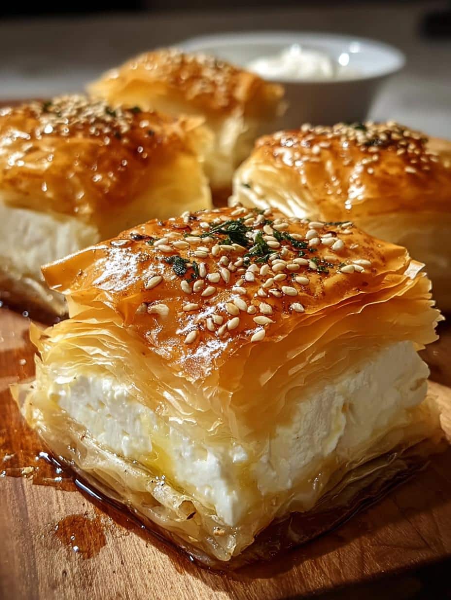 Baked Feta Bites Phyllo