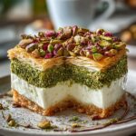 Baklava Pistachio Cheesecake