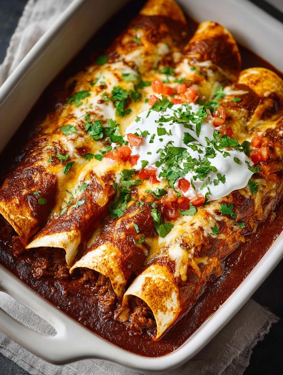 Delicious Beef Enchiladas You Can Make in 45 Minutes - Beef Enchiladas - additional detail