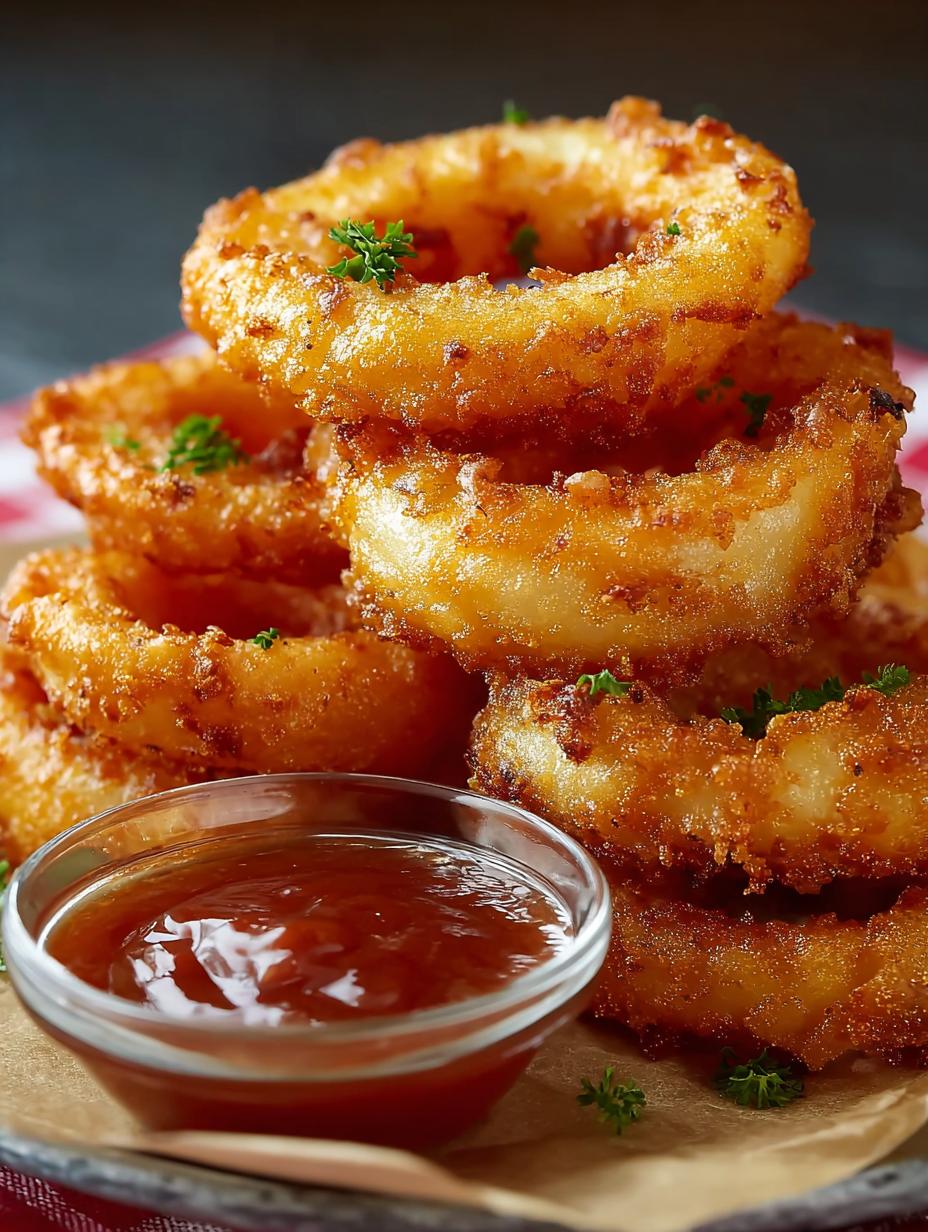 Beer Battered Onion Rings